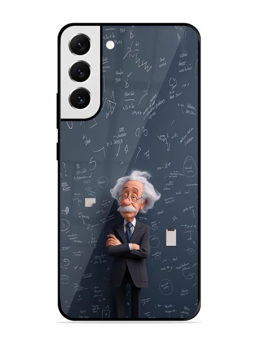 Albert Einstein Glossy Soft Edge Case for Samsung Galaxy S22 Plus Chachhi