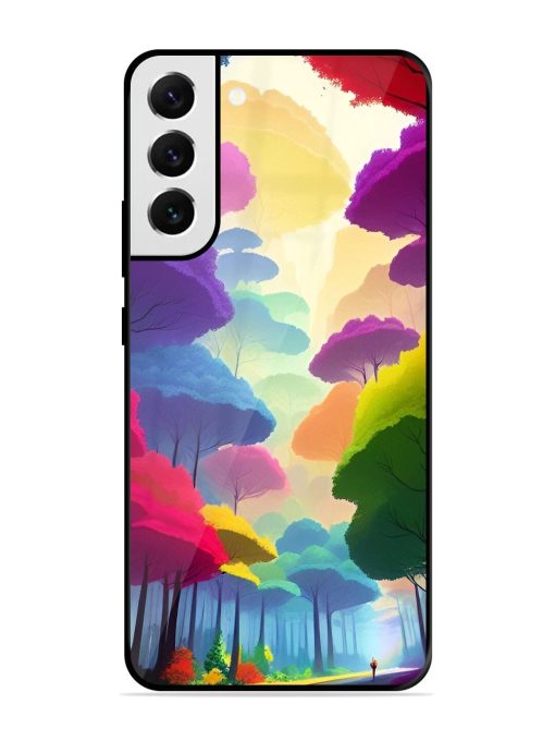 Rainbow Road Glossy Soft Edge Case for Samsung Galaxy S22 Plus Chachhi