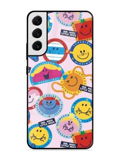 Whimsical Mr. Men & Little Miss Glossy Soft Edge Case for Samsung Galaxy S22 Plus