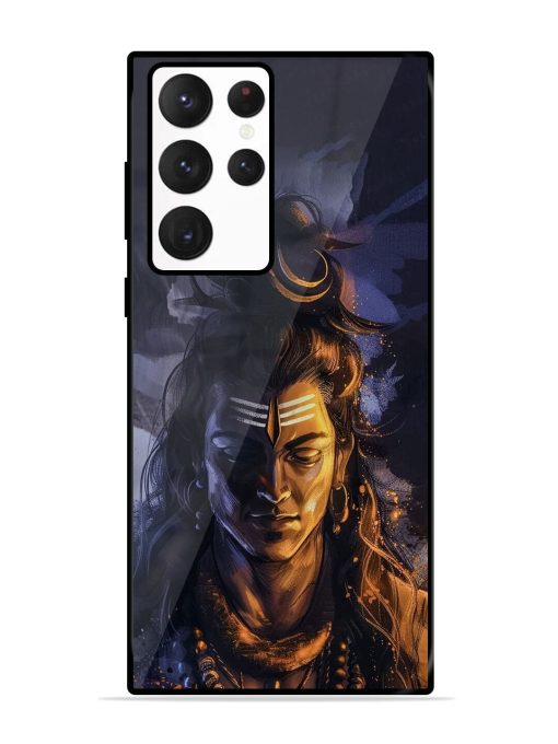 Lord Shiva Glossy Soft Edge Case for Samsung Galaxy S22 Ultra Chachhi