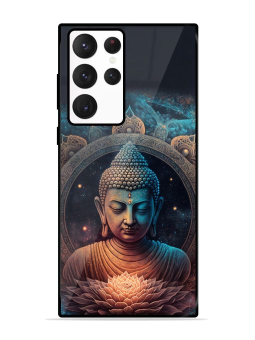 The Buddha Art Glossy Soft Edge Case for Samsung Galaxy S22 Ultra Chachhi