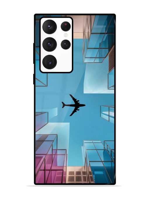 Urban Flightpath Glossy Soft Edge Case for Samsung Galaxy S22 Ultra Chachhi