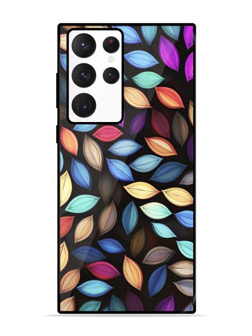 Colorful Kaleidoscope Glossy Soft Edge Case for Samsung Galaxy S22 Ultra Chachhi