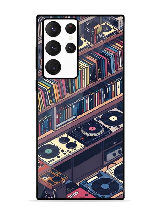 Music Lover'S Haven Glossy Soft Edge Case for Samsung Galaxy S22 Ultra