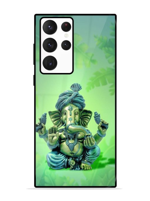 Ganesha, The Remover Of Obstacles Glossy Soft Edge Case for Samsung Galaxy S22 Ultra Chachhi