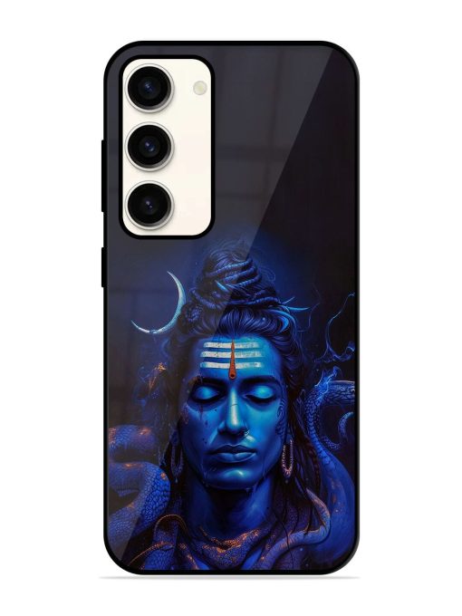 Mystic Mahadev Glossy Soft Edge Case for Samsung Galaxy S23 (5G) Chachhi