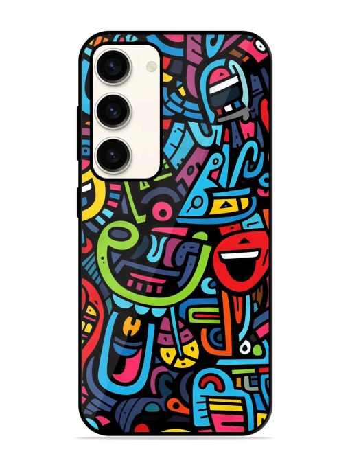 Doodlephoria Glossy Soft Edge Case for Samsung Galaxy S23 (5G) Chachhi