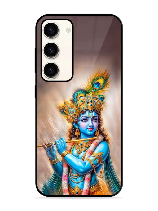 Divine Krishna Glossy Soft Edge Case for Samsung Galaxy S23 (5G) Chachhi