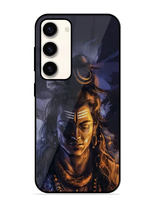 Lord Shiva Glossy Soft Edge Case for Samsung Galaxy S23 (5G) Chachhi