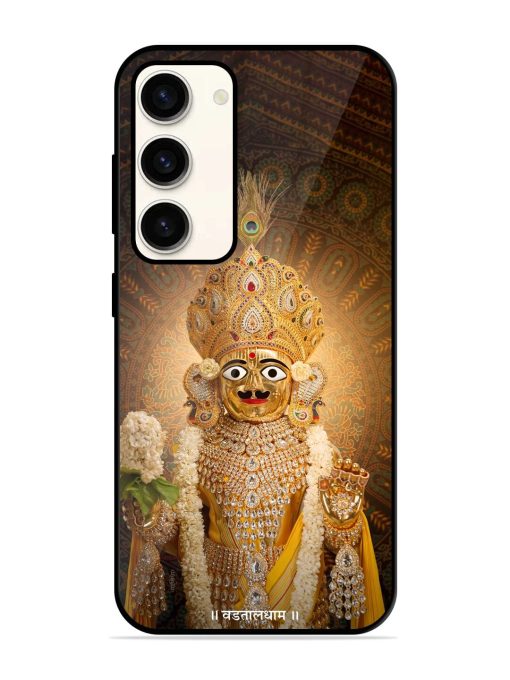 Hare Krishna Maharaj Glossy Soft Edge Case for Samsung Galaxy S23 (5G) Chachhi