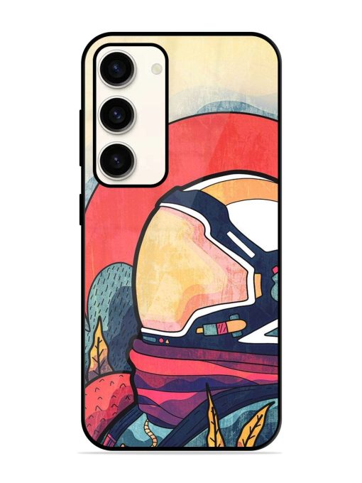 Cosmic Daydream Glossy Soft Edge Case for Samsung Galaxy S23 (5G) Chachhi