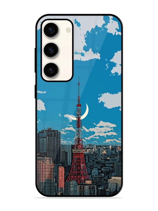 Tokyo Twilight Glossy Soft Edge Case for Samsung Galaxy S23 (5G) Chachhi