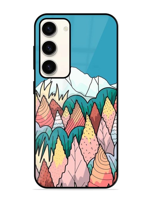 Mountain Dreamscape Glossy Soft Edge Case for Samsung Galaxy S23 (5G) Chachhi