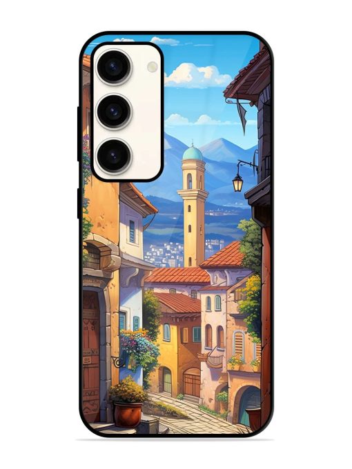 Tuscan Twilight Glossy Soft Edge Case for Samsung Galaxy S23 (5G) Chachhi