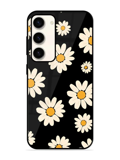 Daisies In The Night Glossy Soft Edge Case for Samsung Galaxy S23 (5G) Chachhi