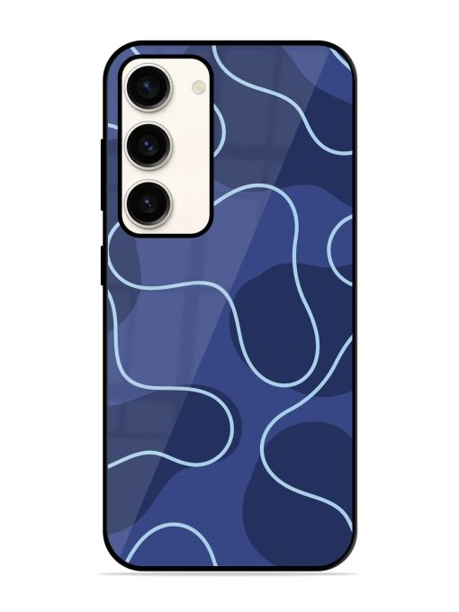 Midnight Maze Glossy Soft Edge Case for Samsung Galaxy S23 (5G) Chachhi