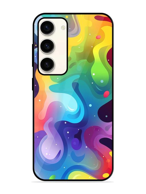 Rainbow River Glossy Soft Edge Case for Samsung Galaxy S23 (5G) Chachhi