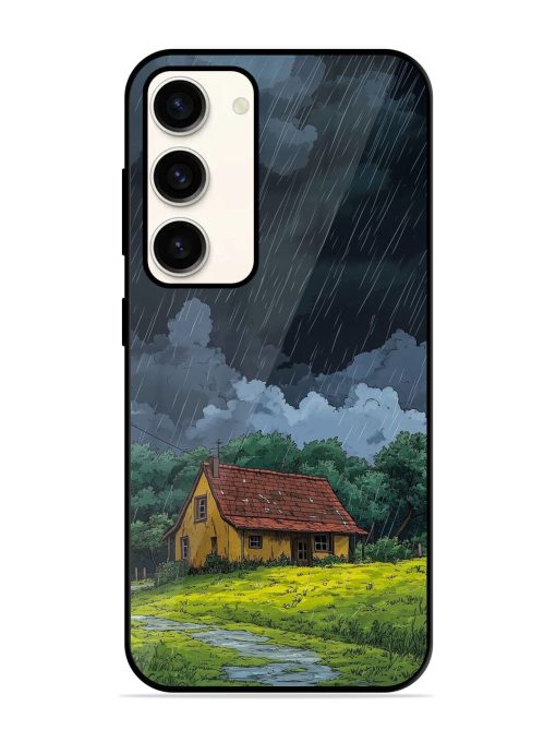 Rainy Day Retreat Glossy Soft Edge Case for Samsung Galaxy S23 (5G) Chachhi