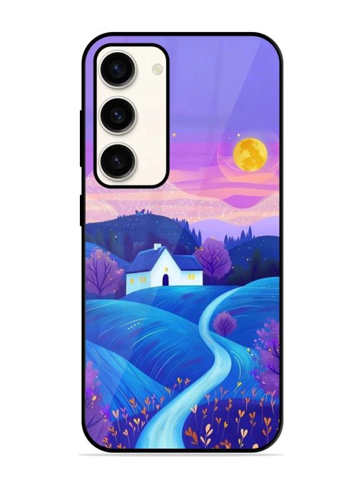 Moonlit Meadow Glossy Soft Edge Case for Samsung Galaxy S23 (5G) Chachhi