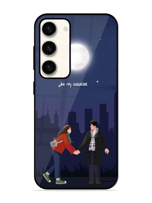 Moonlight Proposal Glossy Soft Edge Case for Samsung Galaxy S23 (5G) Chachhi