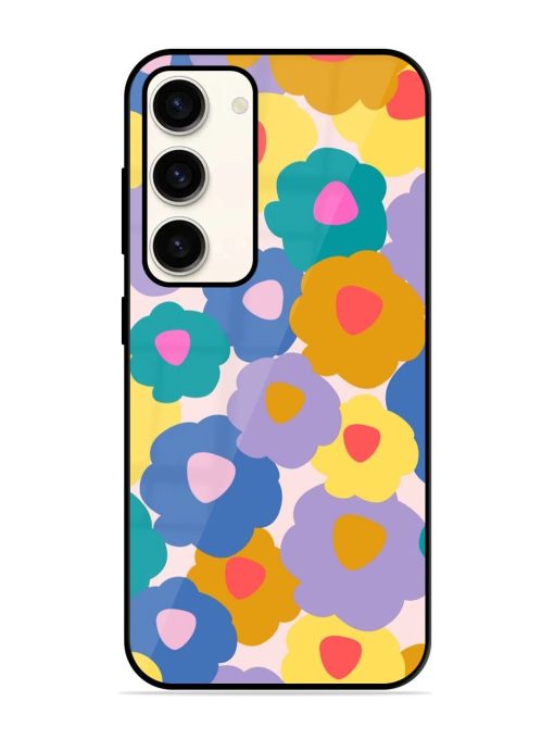 Flower Power Glossy Soft Edge Case for Samsung Galaxy S23 (5G) Chachhi