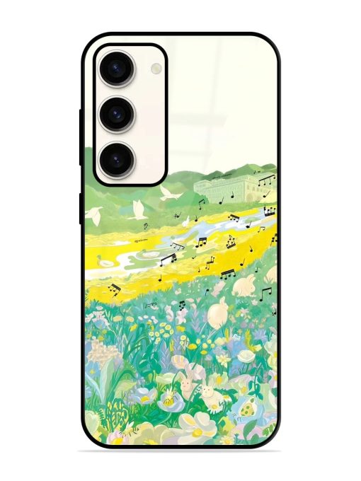 Melody In Bloom Glossy Soft Edge Case for Samsung Galaxy S23 (5G) Chachhi