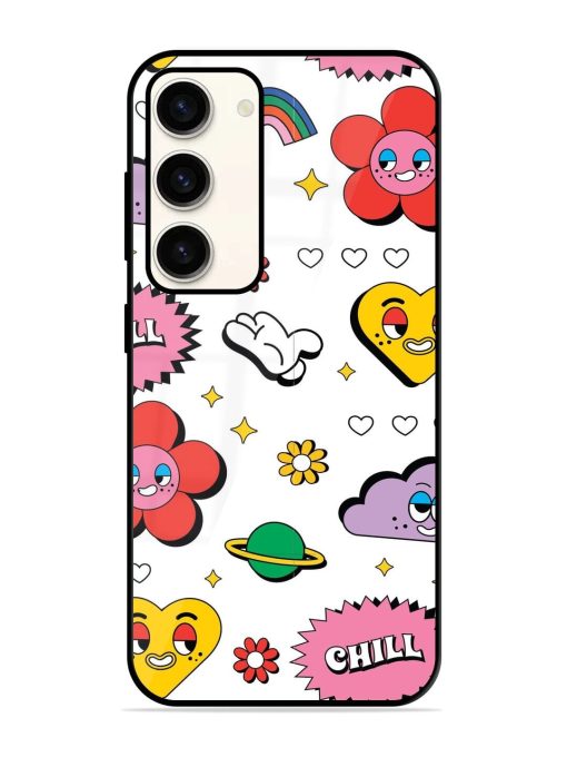 Whimsical Wonderland Glossy Soft Edge Case for Samsung Galaxy S23 (5G) Chachhi