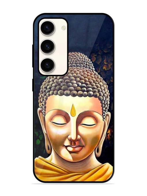 Buddha Face Glossy Soft Edge Case for Samsung Galaxy S23 (5G) Chachhi