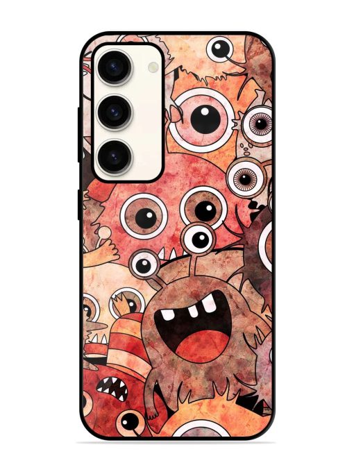 Monster Mash Glossy Soft Edge Case for Samsung Galaxy S23 (5G) Chachhi