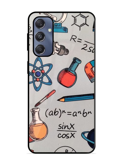 Science Doodle Glossy Soft Edge Case for Samsung Galaxy S23 Fe (5G) Chachhi