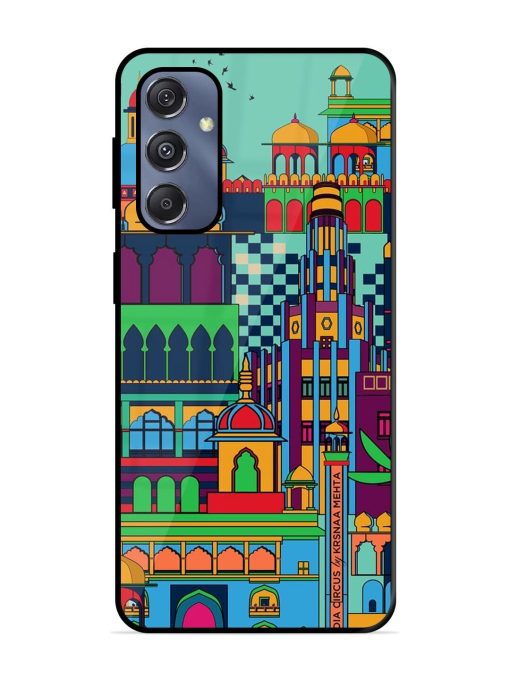 Indian Tapestry Glossy Soft Edge Case for Samsung Galaxy S23 Fe (5G) Chachhi