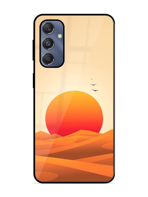 Desert Sunset Glossy Soft Edge Case for Samsung Galaxy S23 Fe (5G) Chachhi