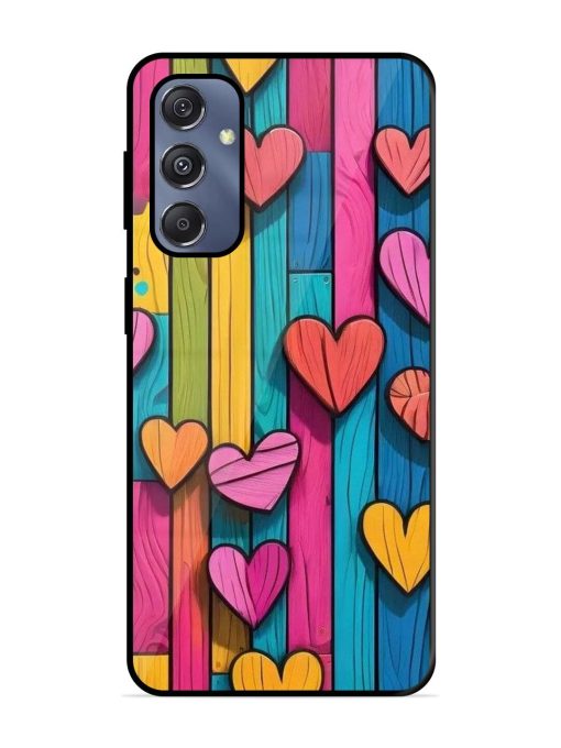 Rainbow Of Hearts Glossy Soft Edge Case for Samsung Galaxy S23 Fe (5G)