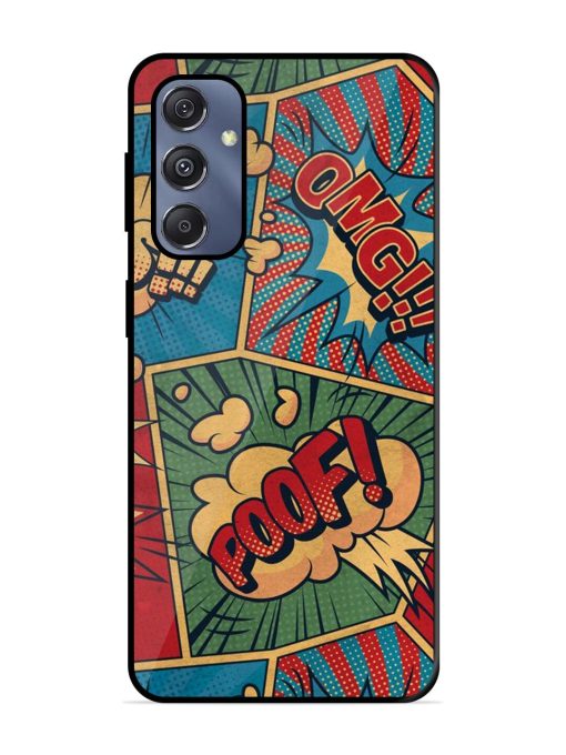 Comic Book Chaos Glossy Soft Edge Case for Samsung Galaxy S23 Fe (5G) Chachhi