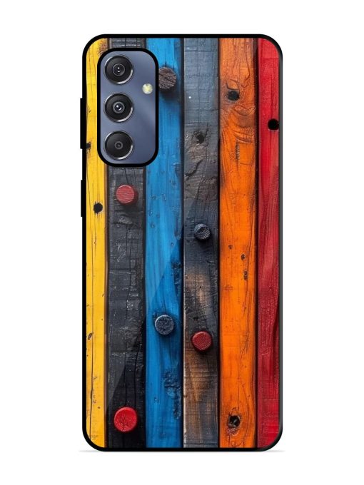 Rainbow Plank Glossy Soft Edge Case for Samsung Galaxy S23 Fe (5G) Chachhi