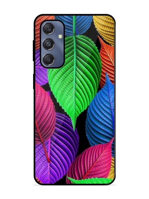 Rainbow Leaf Symphony Glossy Soft Edge Case for Samsung Galaxy S23 Fe (5G) Chachhi