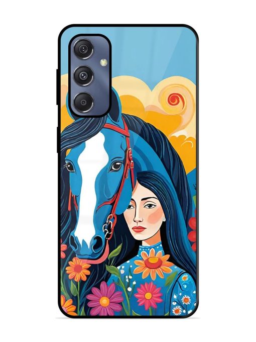 Equine Enchantment Glossy Soft Edge Case for Samsung Galaxy S23 Fe (5G) Chachhi