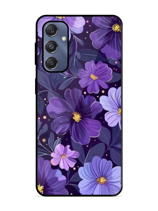 Purple Paradise Glossy Soft Edge Case for Samsung Galaxy S23 Fe (5G) Chachhi