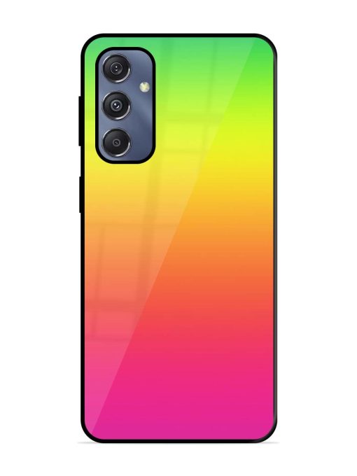 Rainbow Gradient Glossy Soft Edge Case for Samsung Galaxy S23 Fe (5G) Chachhi