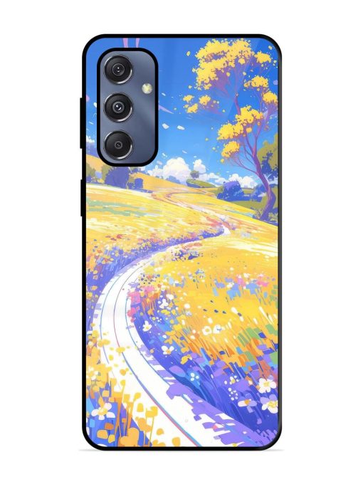 Vibrant Spring Meadow Glossy Soft Edge Case for Samsung Galaxy S23 Fe (5G) Chachhi