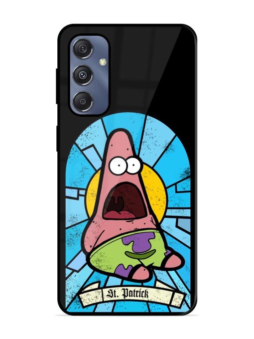 St. Patrick'S Day Stained Glass Patrick Star Glossy Soft Edge Case for Samsung Galaxy S23 Fe (5G) Chachhi