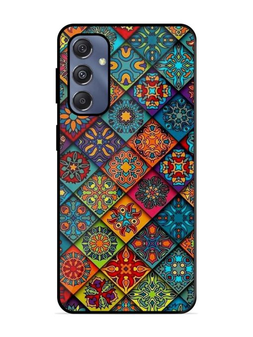 Patchwork Mandala Mosaic Glossy Soft Edge Case for Samsung Galaxy S23 Fe (5G) Chachhi