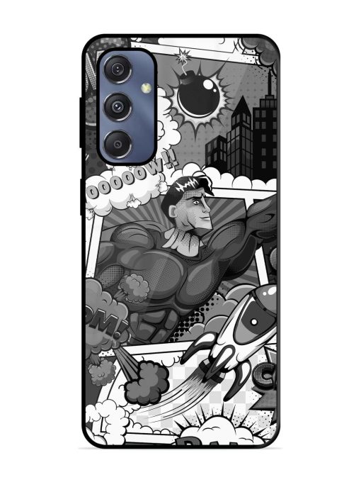 Comic Book Chaos Glossy Soft Edge Case for Samsung Galaxy S23 Fe (5G) Chachhi