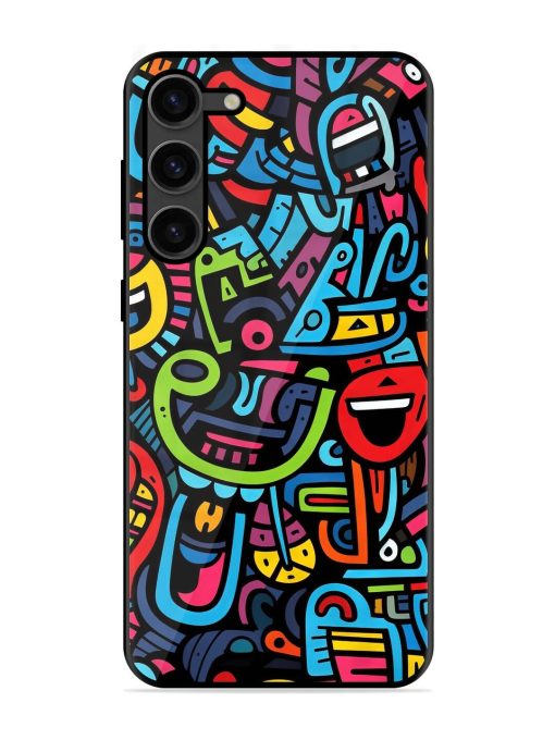 Doodlephoria Glossy Soft Edge Case for Samsung Galaxy S23 Plus (5G) Chachhi