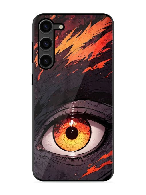 Inferno Gaze Glossy Soft Edge Case for Samsung Galaxy S23 Plus (5G) Chachhi