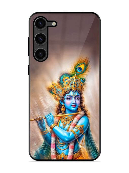 Divine Krishna Glossy Soft Edge Case for Samsung Galaxy S23 Plus (5G) Chachhi