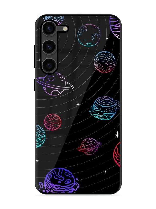 Cosmic Ballet Glossy Soft Edge Case for Samsung Galaxy S23 Plus (5G) Chachhi