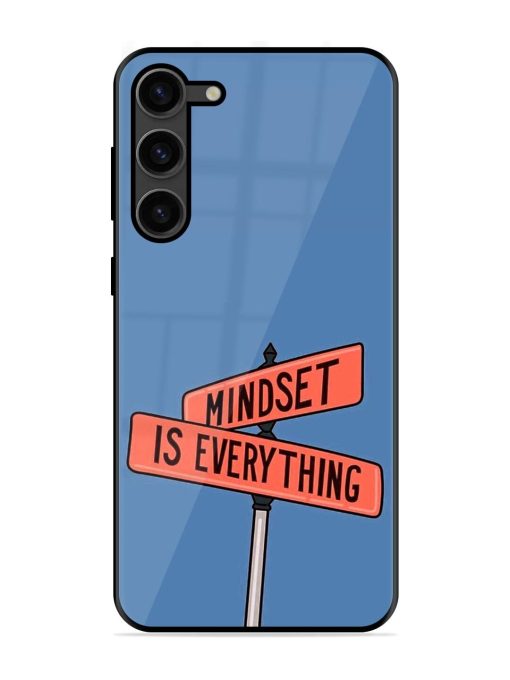 Mindset Matters Glossy Soft Edge Case for Samsung Galaxy S23 Plus (5G) Chachhi