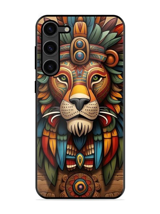 Aztec Majesty Glossy Soft Edge Case for Samsung Galaxy S23 Plus (5G) Chachhi