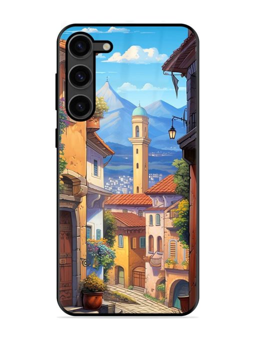 Tuscan Twilight Glossy Soft Edge Case for Samsung Galaxy S23 Plus (5G) Chachhi